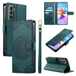 Custodia in ecopelle con cinturino e chiusura magnetica per Galaxy S21, S21+ e