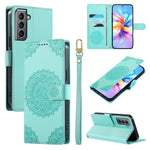 Custodia in ecopelle con cinturino e chiusura magnetica per Galaxy S21, S21+ e