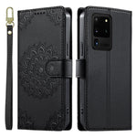 Custodia in ecopelle con cinturino e chiusura magnetica per Galaxy S20 Ultra 5G