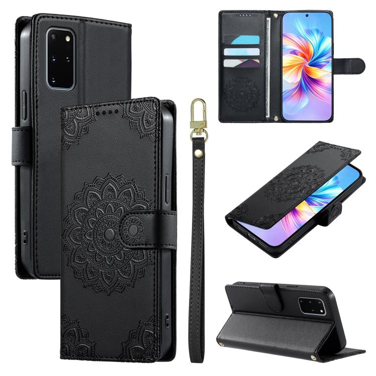 Custodia in ecopelle con cinturino e chiusura magnetica per Galaxy S20 Ultra 5G