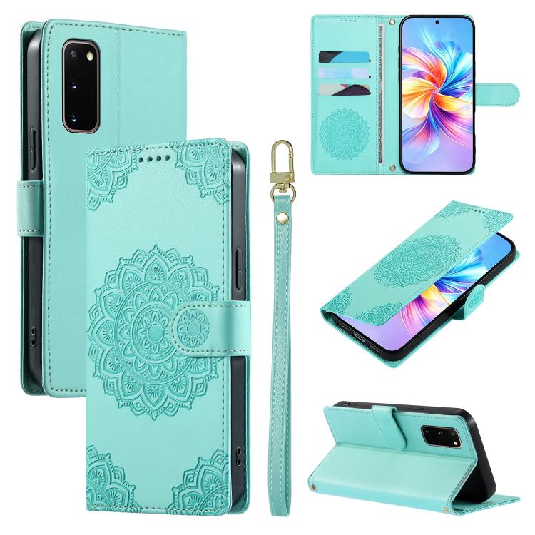 Custodia in ecopelle con cinturino e chiusura magnetica per Galaxy S20 Ultra 5G