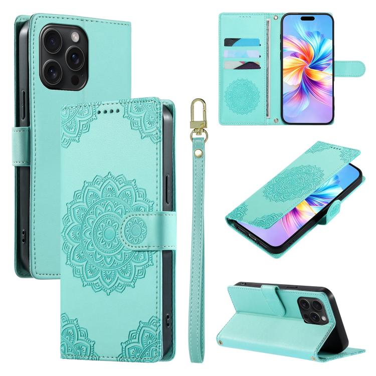 Custodia in ecopelle con cinturino per iPhone 15 Pro Max