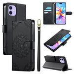 Custodia portafoglio in ecopelle per iPhone 12 e 12 Pro