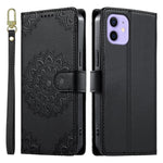 Custodia portafoglio in ecopelle per iPhone 12 e 12 Pro
