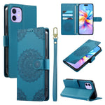 Custodia portafoglio in ecopelle per iPhone 12 e 12 Pro