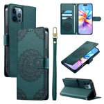 Custodia portafoglio in ecopelle per iPhone 12 e 12 Pro