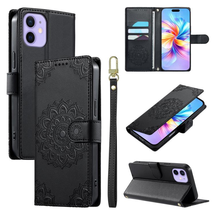 Custodia portafoglio in ecopelle per iPhone 12 e 12 Pro