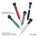 RF4 RF-SD60 Cacciavite 5 in 1 e penna per rompere il vetro posteriore per la riparazione di telefoni cellulari, RF-SD60