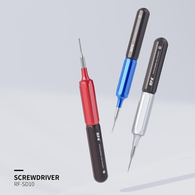 RF4 RF-SD10 Cacciavite di precisione magnetico 5 in 1 in acciaio S2 super resistente per smontaggio e riparazione di telefoni, RF-SD10