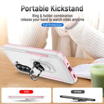 Custodia Pioneer Armor Heavy Duty in PC+TPU con supporto per Galaxy A27 5G