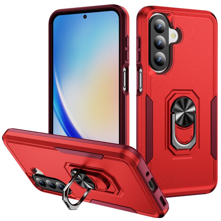 Custodia Pioneer Armor Heavy Duty in PC+TPU con supporto per Galaxy A27 5G