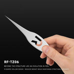 Pinzette a corpo largo in lega ultrafine ad alta precisione RF4 RF-TZ06, RF-TZ06