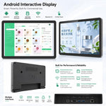 Schermo touch screen IPS HD 10,95" Android 14 4GB RAM 64GB