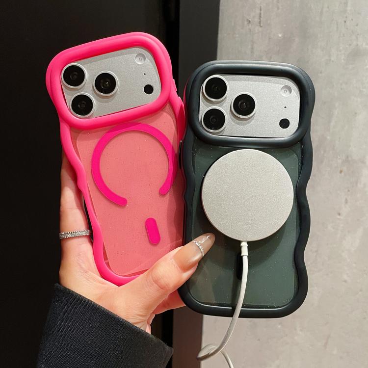 Custodia magnetica glitterata per iPhone 17 Pro