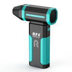 Mini ventilatore portatile ricaricabile RF4 RF-P6, potente aspirapolvere con luce notturna.