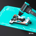 Mini ventilatore portatile ricaricabile RF4 RF-P6, potente aspirapolvere con luce notturna.