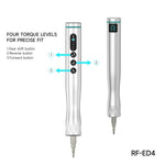 Set di avvitatore elettrico multifunzione RF4 RF-ED4 con 42 punte in acciaio S2