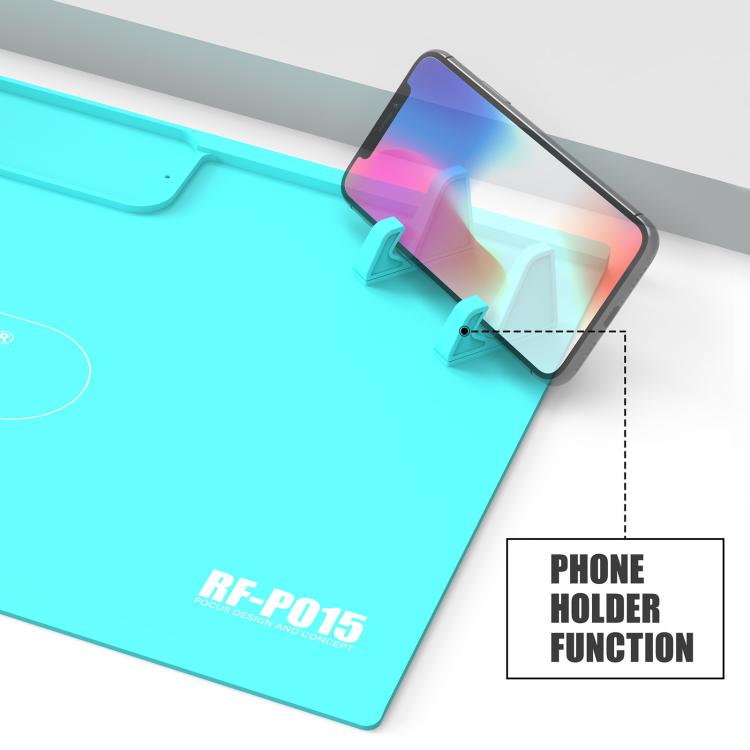 Tappetino in silicone multifunzionale RF4 RF-PO15 resistente alle alte temperature con supporto per riporlo