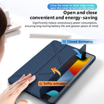 Custodia tablet pieghevole in ecopelle per iPad 10.2