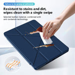 Custodia tablet pieghevole in ecopelle per iPad 10.2