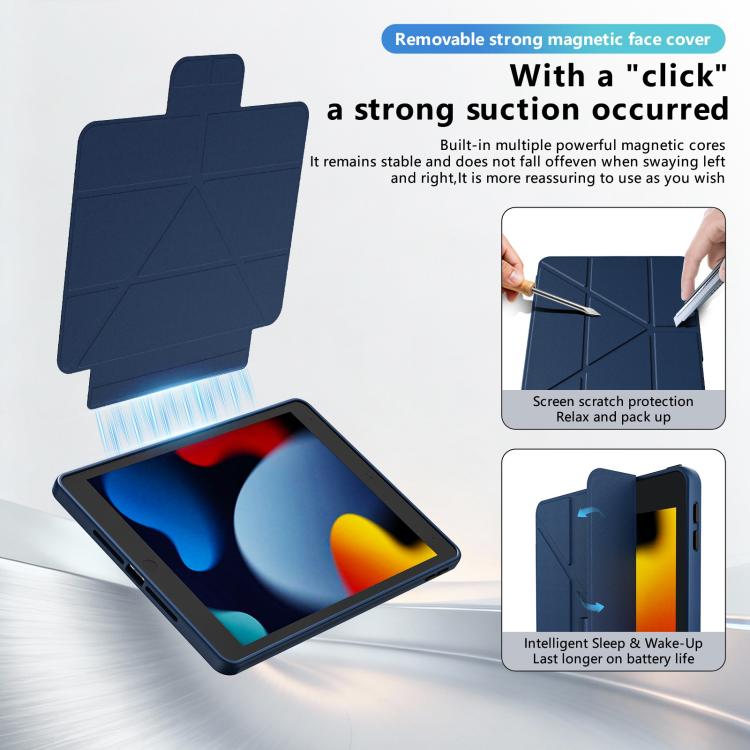 Custodia tablet pieghevole in ecopelle per iPad 10.2
