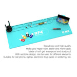 RF4 RF-PO16 Tappetino in silicone multifunzionale lungo e resistente alle alte temperature con supporto per riporlo