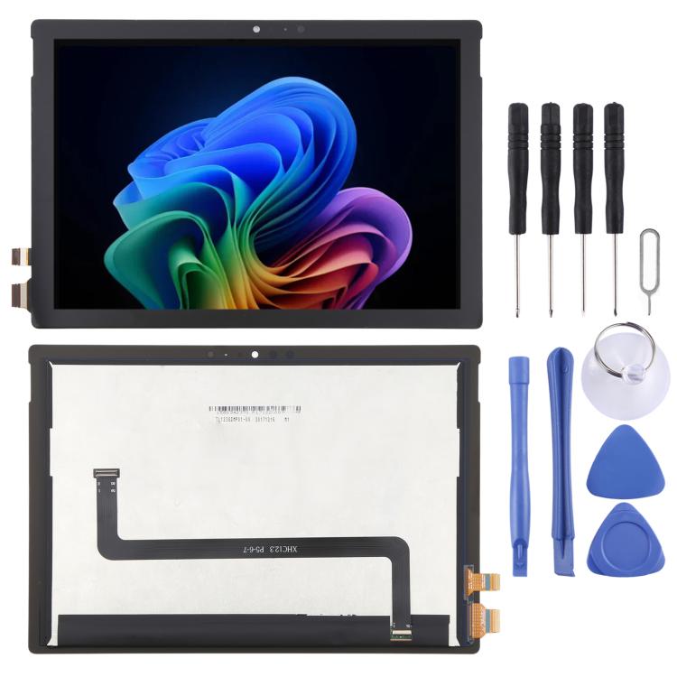 Gruppo completo di digitalizzatore LCD OEM con cavo flessibile LCD, For Microsoft Surface Pro 7+ 1960, For Microsoft Surface Pro 7 Q1/Q2, For Microsoft Surface Pro 5 1796, For Microsoft Surface Pro 6, For Microsoft Surface Pro 4 1724