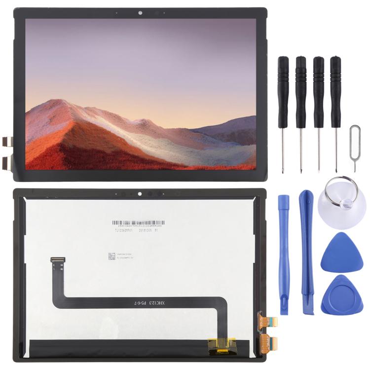 Gruppo completo di digitalizzatore LCD OEM con cavo flessibile LCD, For Microsoft Surface Pro 7+ 1960, For Microsoft Surface Pro 7 Q1/Q2, For Microsoft Surface Pro 5 1796, For Microsoft Surface Pro 6, For Microsoft Surface Pro 4 1724