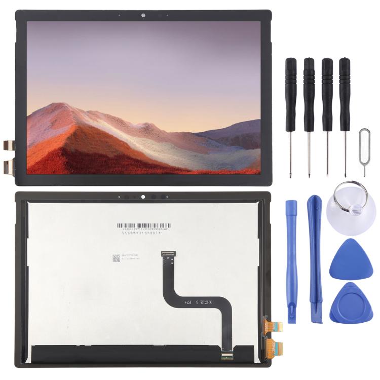 Gruppo completo di digitalizzatore LCD OEM con cavo flessibile LCD, For Microsoft Surface Pro 7+ 1960, For Microsoft Surface Pro 7 Q1/Q2, For Microsoft Surface Pro 5 1796, For Microsoft Surface Pro 6, For Microsoft Surface Pro 4 1724