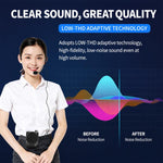 Microfono portatile J-801 con amplificatore vocale