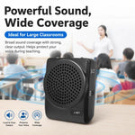 Microfono portatile J-801 con amplificatore vocale