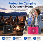 Microfono portatile Bluetooth KU-898 con amplificatore vocale