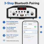 Microfono portatile Bluetooth KU-898 con amplificatore vocale