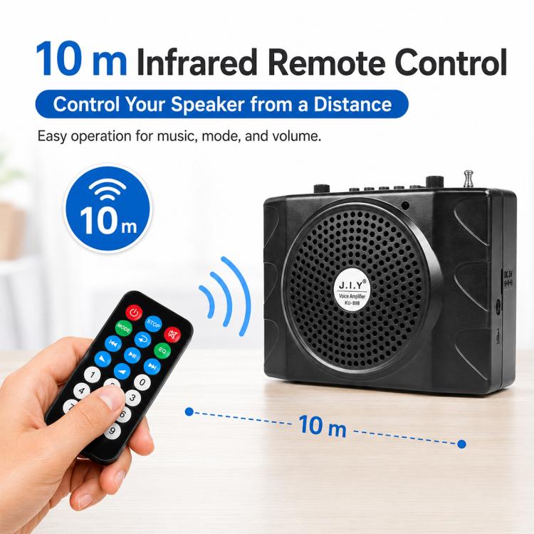 Microfono portatile Bluetooth KU-898 con amplificatore vocale