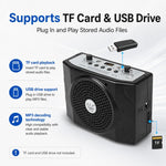 Microfono portatile Bluetooth KU-898 con amplificatore vocale