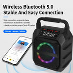 Altoparlante Bluetooth portatile K6S con microfono wireless