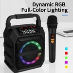 Altoparlante Bluetooth portatile K6S con microfono wireless