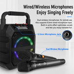 Altoparlante Bluetooth portatile K6S con microfono wireless