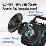 Altoparlante Bluetooth portatile K6S con microfono wireless