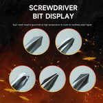 Cacciavite magnetico super resistente Luowei Tomahawk S2, Y-shaped 0.7, Hexagon T2, Cross 1.2, Five Stars 0.8, Medium Plate 2.5, 5 in 1 Set