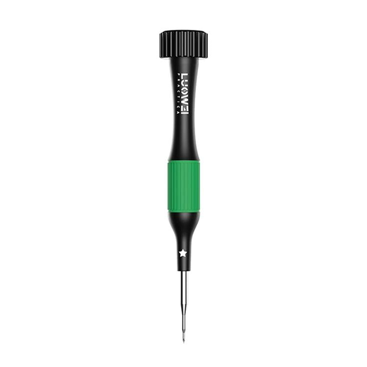 Cacciavite magnetico in lega con cuscinetti lisci Luowei Little Boy, Y-shaped 0.7, Hexagon T2, Cross 1.2, Five Stars 0.8, Medium Plate 2.5, 5 in 1 Set