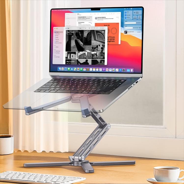 Supporto riscaldante girevole 360° per laptop Yesido LP09