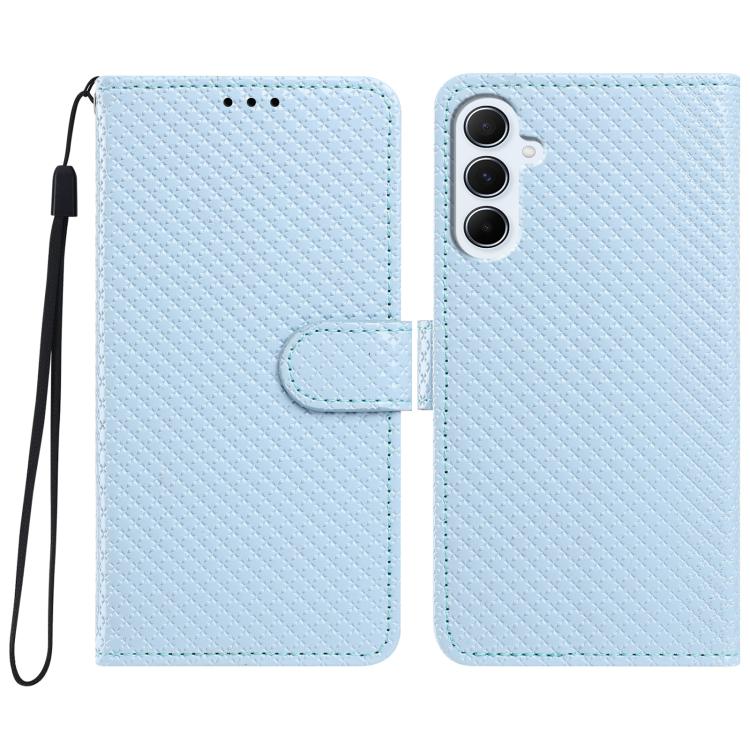 Custodia in ecopelle con fibbia a specchio e cordino per Galaxy A14 e A73 5G