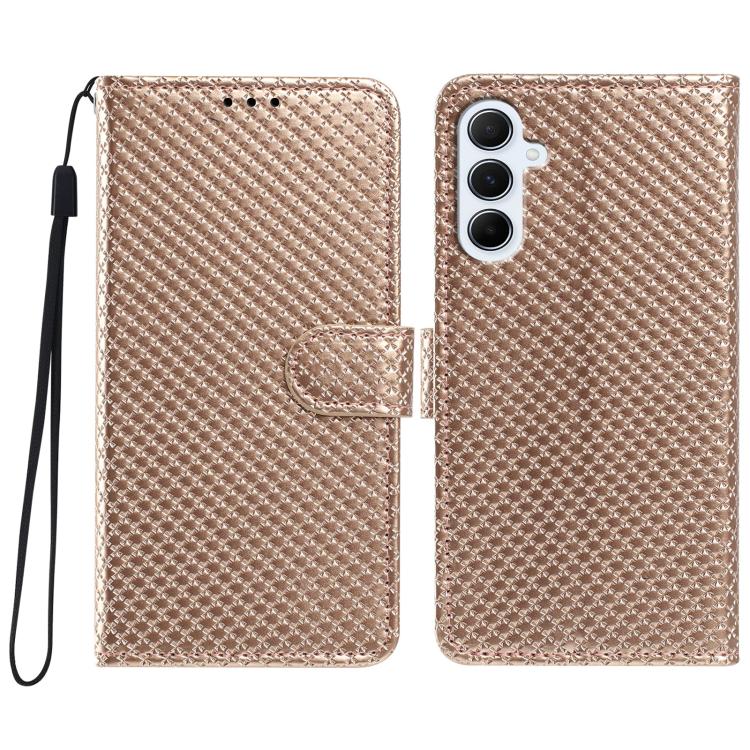 Custodia in ecopelle con fibbia a specchio e cordino per Galaxy A25 5G e A24 4G