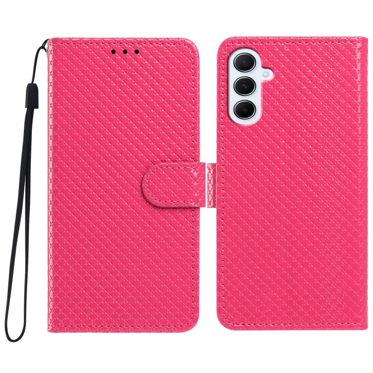Custodia in ecopelle con fibbia a specchio e cordino per Galaxy A57 e A37 5G