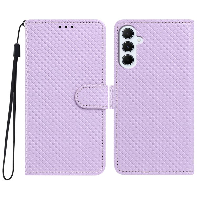 Custodia in ecopelle con fibbia a specchio e cordino per Galaxy A57 e A37 5G