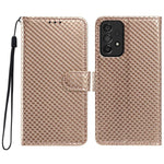 Custodia in ecopelle con fibbia a specchio e cordino per Galaxy A14 e A73 5G
