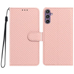 Custodia in ecopelle con fibbia a specchio e cordino per Galaxy S24 e S23 FE 5G