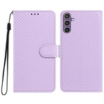 Custodia in ecopelle con fibbia a specchio e cordino per Galaxy S24 e S23 FE 5G