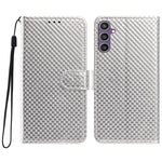 Custodia in ecopelle con fibbia a specchio e cordino per Galaxy S24 e S23 FE 5G